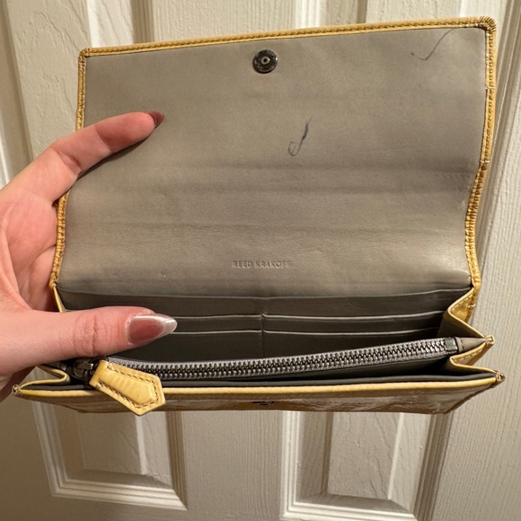 Reed Krakoff Yellow Leather Wallet - Picture 4 of 7